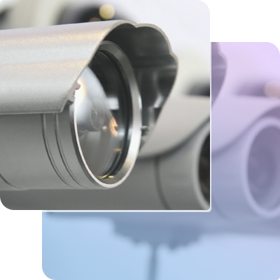 CCTV security systems for industrial area